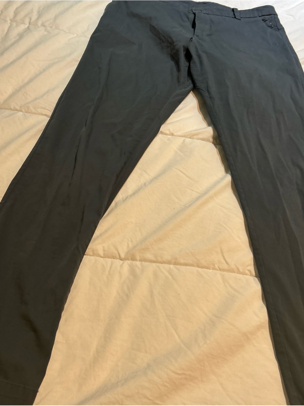 Lululemon Men's  ABC Commission Pants dark Gray Athletic Stretch Golf 34/32